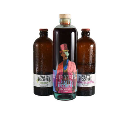BOX GINSANTO E CANTUCCI + RIBOLGIN e DUE TERZI ROSSO