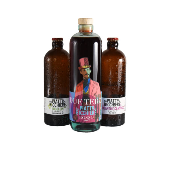 BOX GINSANTO E CANTUCCI + RIBOLGIN e DUE TERZI ROSSO